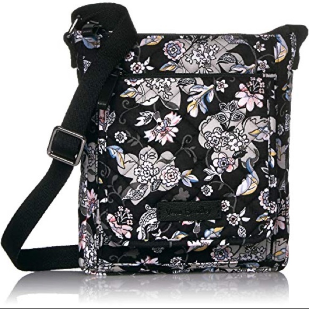 NWOT Vera Bradley Cotton Mini Hipster Crossbody Purse with RFID Protection